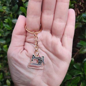 Sewing Machine Keychain